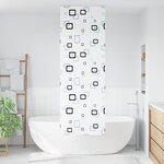 vidaXL Store enrouleur de douche 70x240 cm largeur du tissu 66 cm