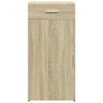 vidaXL Buffet chêne sonoma 45x42 5x93 cm bois d'ingénierie
