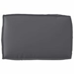 vidaXL Set de coussins de palette 3 Pièces Anthracite 120 x 80 x 12 cm