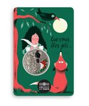Blister mini-médaille Fables - Jean de La Fontaine