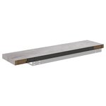 vidaXL Étagère murale flottante Gris béton 90x23 5x3 8 cm MDF