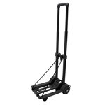 Pack and Move - Diable pliable - 50Kg - Déménagement et Transport - Léger Compact - Petit Diable Manutention - Manche Télescopique - Tendeur intégré