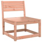 vidaXL Salon de jardin 5 Pièces bois massif douglas