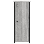 vidaXL Table de chevet sonoma gris 32x42x80 cm bois d'ingénierie