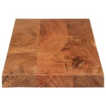 vidaXL Dessus de table 110x40x2 5cm rectangulaire bois massif d'acacia