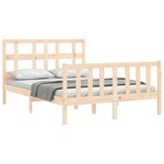 vidaXL Cadre de lit sans matelas 120x200 cm bois de pin massif