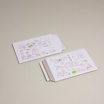 Lot de 5 enveloppes carton b-box 4 imprimée pâques format 250x353 mm