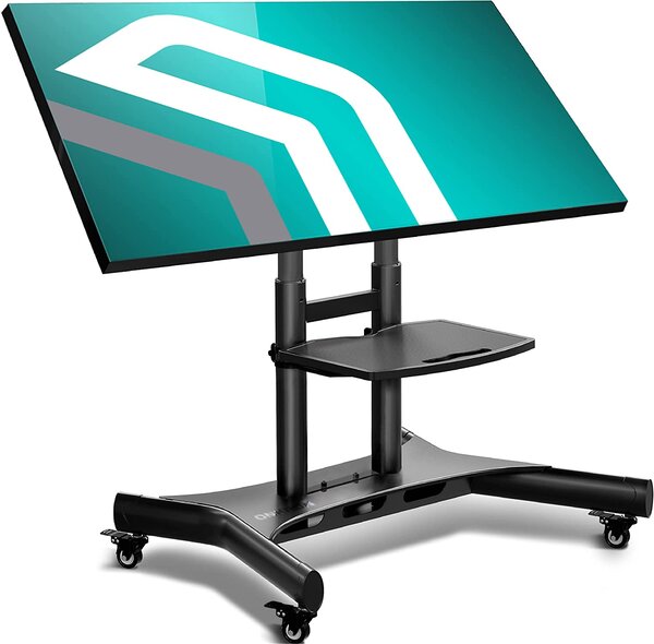 Onkron ts1380 pied mobile inclinable pour tv  ou écran tacticle de 50 à 83 pouces noir