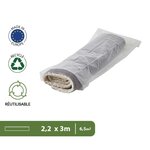 Pack and Move - Housse de protection tapis - Impérméable et anti-poussière - 3 m - Fermeture facile