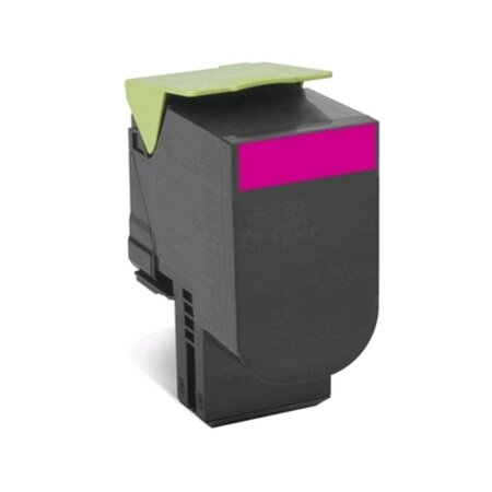 Toner laser corporate magenta pour imprimante laser lexmark