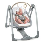 Ingenuity Balançoire bébé portable Swing'n'Go Bella Teddy