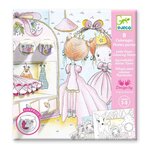 Djeco DJ09699 - Coloriages Les petites portes de Pupi