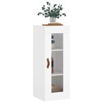 vidaXL Armoire murale blanc 34 5x34x90 cm