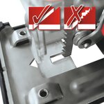 Einhell scie sauteuse pendulaire 620w th-js 85
