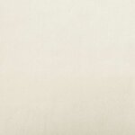 vidaXL Canapé modulaire sans accoudoirs Crème 55 cm Velours