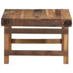 vidaXL Table basse 55x60x40 cm Bois recyclé