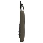 vidaXL Tête de lit suspendue Avec lumière LED Gris Simili cuir
