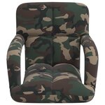 vidaXL Chaise de sol réglable avec accoudoir