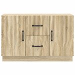 vidaXL Buffet Chêne Sonoma 89 x 34 5 x 57 cm Bois d'ingénierie