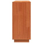 vidaXL Buffet avec tiroir Brun cire 110 x 34 x 75 cm Pin massif