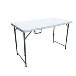 Table pliante - 120 cm - 4 personnes - Revetement en poudre en tubes d'acier, arrivée Ø 25 x 1 mm