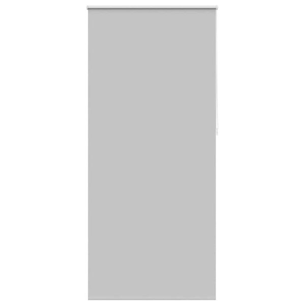 vidaXL Store enrouleur occultant 84 4 x 230 cm  largeur du tissu 80 cm  gris