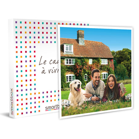 SMARTBOX - Coffret Cadeau - Séjour canin - 80 séjours avec son fidèle compagnon