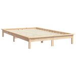 vidaXL Cadre de lit sans matelas bois de pin massif