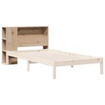 vidaXL Tête de lit avec rangement 90 cm bois massif de pin