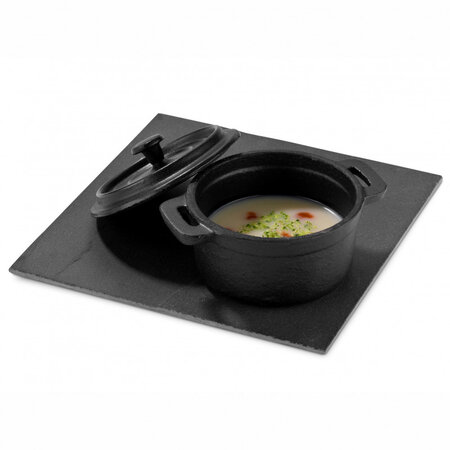 Mini cocotte avec couvercle en fonte ø 10 cm - pujadas -  - fonte en fer0.20non