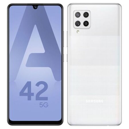 Samsung galaxy a42 5g dual sim - blanc - 128 go - parfait état