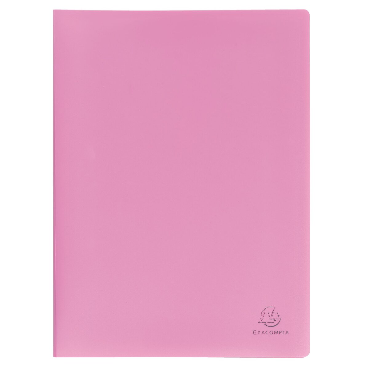 Porte-vues A4 Rose - 60 Pochettes Transparentes Avec Corde De Sécurité Pour École Et Bureau