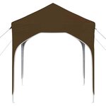 vidaXL Tente de fête pop-up 194 x 194 x 245 cm Taupe