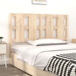 vidaXL Tête de lit 125 5x4x100 cm Bois massif de pin