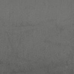 vidaXL Repose-pied Gris foncé 70x55x41 cm Tissu microfibre