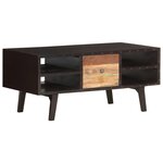 vidaXL Table basse 100x50x45 cm Bois de récupération massif