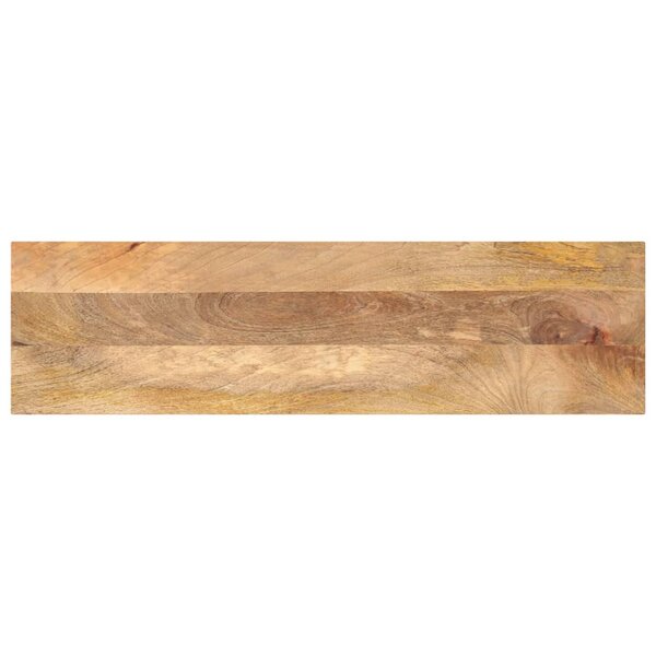 vidaXL Dessus de table 120x40x3 8cm rectangulaire bois massif manguier