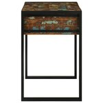 vidaXL Coiffeuses pour Chambre Multicolore Bois massif de récupération