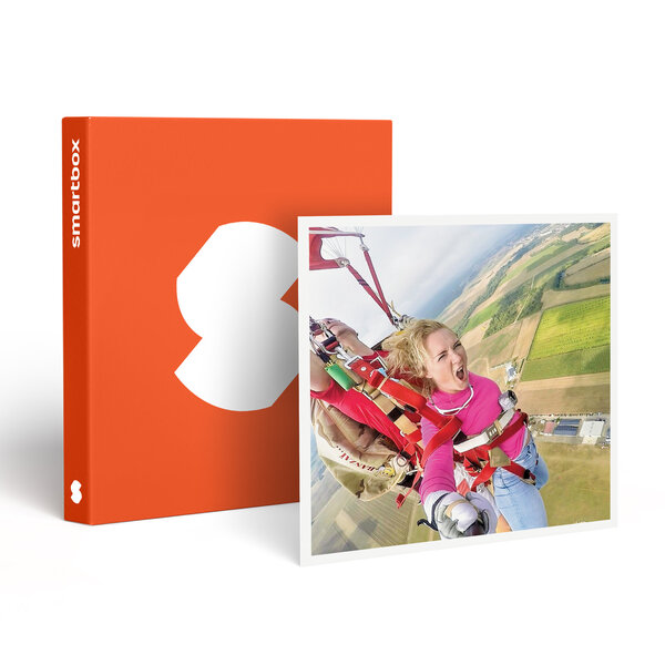 SMARTBOX - Coffret Cadeau Saut en parachute à 4 000 mètres d’altitude entre Auxerre et Troyes - Sport & Aventure