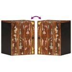 vidaXL Armoire de salle de bain murale 38x33x48cm bois de récupération