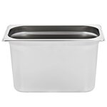 vidaXL Récipients Gastronorm 4 Pièces GN 1/3 200 mm Acier inoxydable