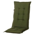 Madison Coussin de chaise à dossier bas Panama 105x50 cm Vert