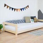 Lit enfant KIDDY 80 x 160 bois naturel