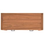vidaXL Meuble TV 100x40x45 cm Bois de teck