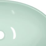 vidaXL Lavabo Verre trempé 54 5x35x15 5 cm Blanc