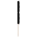 vidaXL Tête de lit LED avec des lumières à LED Noir 90 cm Polyester