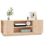 vidaXL Meuble TV 110x35x40 5 cm Bois de pin massif