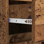 vidaXL Buffet Bois Ancien 60 x 35 x 70 cm Bois d'ingénierie et fer