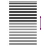 vidaXL Store zèbre noir 140x230 cm largeur du tissu 135 9 cm polyester