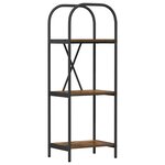 vidaXL Étagère Chêne fumé 40 x 30 x 109 cm Bois d'ingénierie